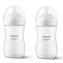 Philips Avent Natural Bottle Clear - 2 Pack