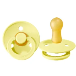 BIBS Natural Rubber Colour Pacifier - 2 Pack