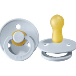 BIBS Natural Rubber Colour Pacifier - 2 Pack