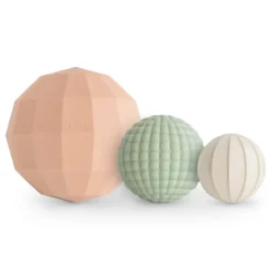 Mushie Nesting Spheres Sensory Toys