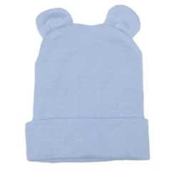 Kidcentral Essentials Newborn Knitted Bear Ear Hat