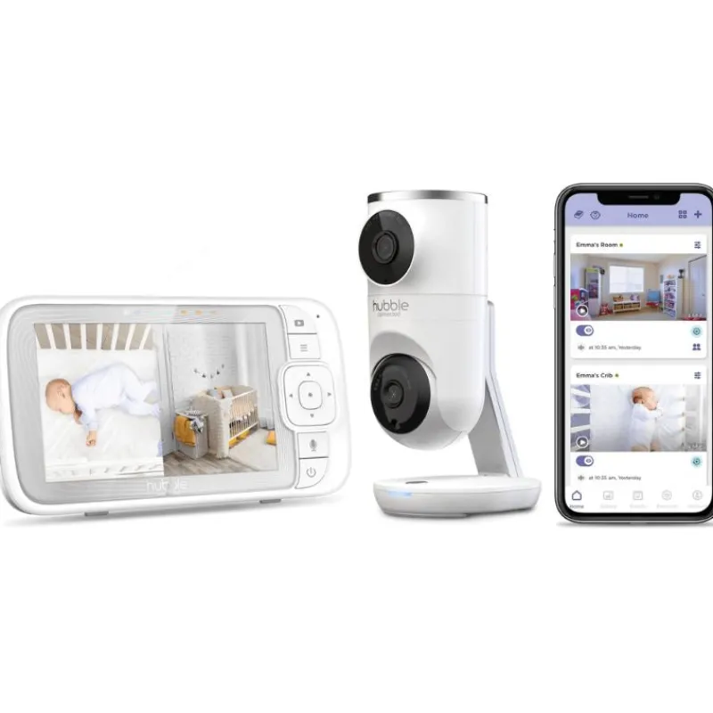 Hubble Connected Nursery Pal Dual Vision Baby Monitor