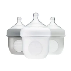Boon NURSH Silicone Bottle 3 Pack - 4oz