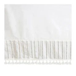 Crane Off-White Boho Crib Skirt