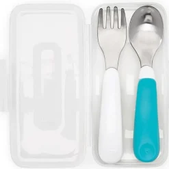 Oxo Tot On-the-Go Fork & Spoon Set with Case