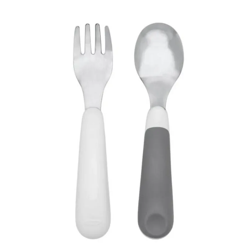 Oxo Tot On-the-Go Fork & Spoon Set with Case