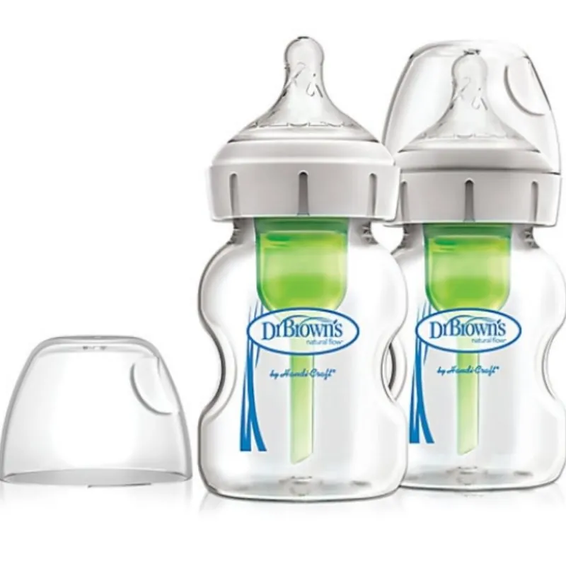 Dr Brown's Options 5oz Wide-Neck Bottle - 2 Pack