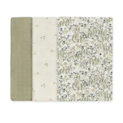 Avery Row Organic Baby Muslin Squares 3 Pack