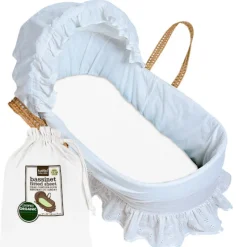 Kushies Organic Bassinet Sheet