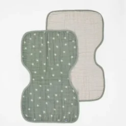 Little Unicorn Organic Burp Cloth - 2 Pack