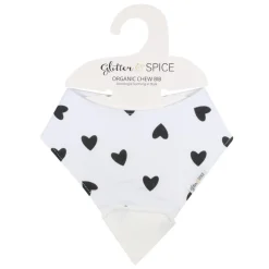 Glitter and Spice Organic Chew & Drool Bib