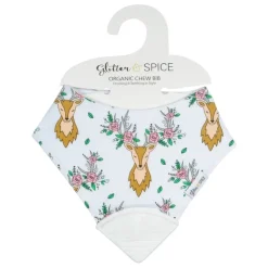 Glitter and Spice Organic Chew & Drool Bib