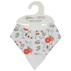 Glitter and Spice Organic Chew & Drool Bib