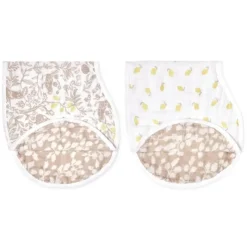 Aden & Anais Organic Cotton Burpy Bibs - 2 Pack