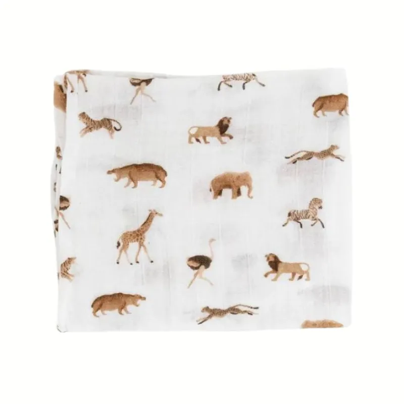 Little Unicorn Organic Cotton Muslin Swaddle Blanket