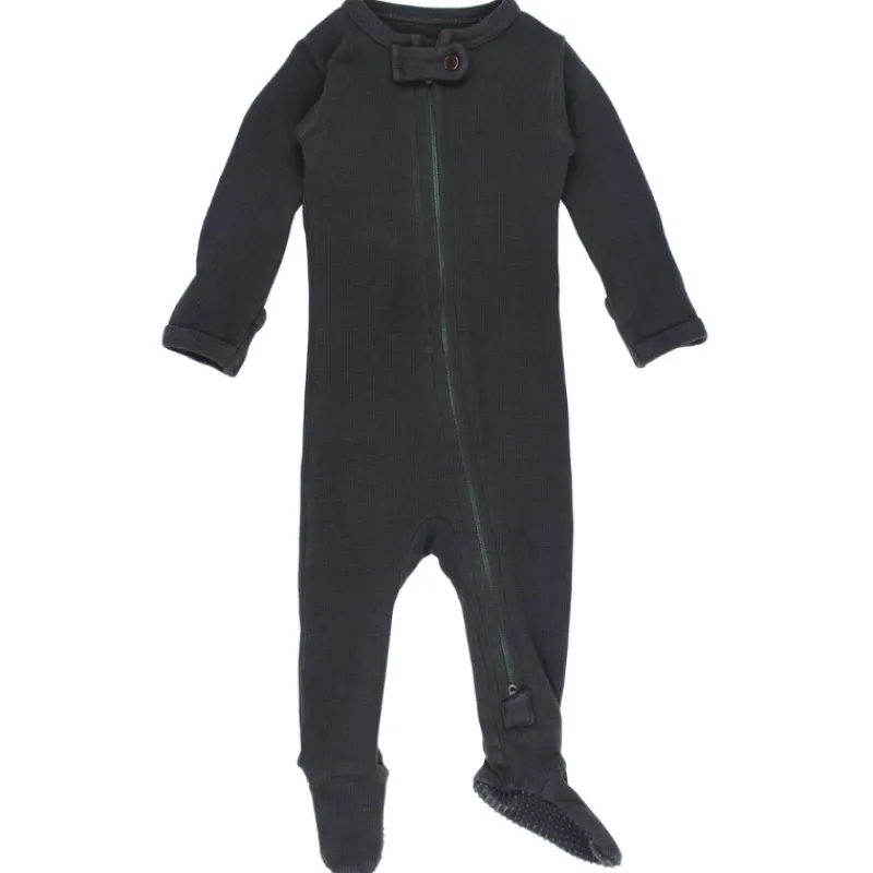 L'ovedbaby Organic Thermal 2-Way Zipper Footie