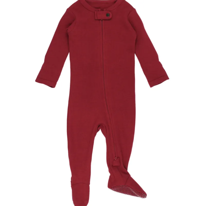 L'ovedbaby Organic Thermal 2-Way Zipper Footie