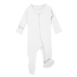 L'ovedbaby Organic Zipper Footed Sleeper - Solids