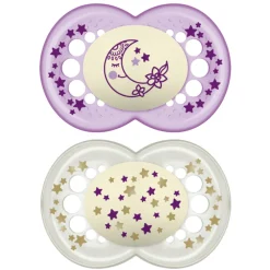 MAM Original Night Pacifier - 2 Pack