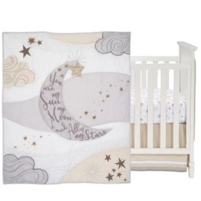 Lambs & Ivy 3-Piece Baby Crib Bedding Set
