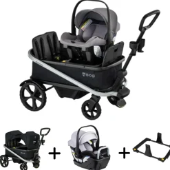 Bob Renegade Wagon + Willow S Infant Car Seat Bundle