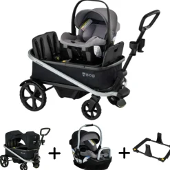 Bob Renegade Wagon + Willow SC Infant Car Seat Bundle