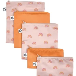 Tiny Twinkle Reusable Snack Bags - 5 Pack