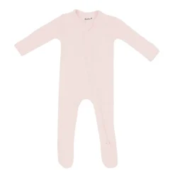 Kyte Baby Ribbed Bamboo Zipper Footie