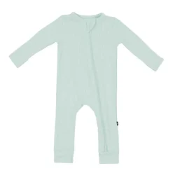 Kyte Baby Ribbed Bamboo Zippered Romper