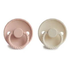 Frigg Rope Silicone Baby Pacifier - 2 Pack