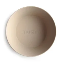 Mushie Round Dinnerware Bowl - 2 Pack