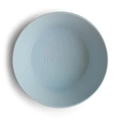 Mushie Round Dinnerware Bowl - 2 Pack