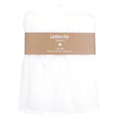 Lambs & Ivy Ruffled Crib Skirt