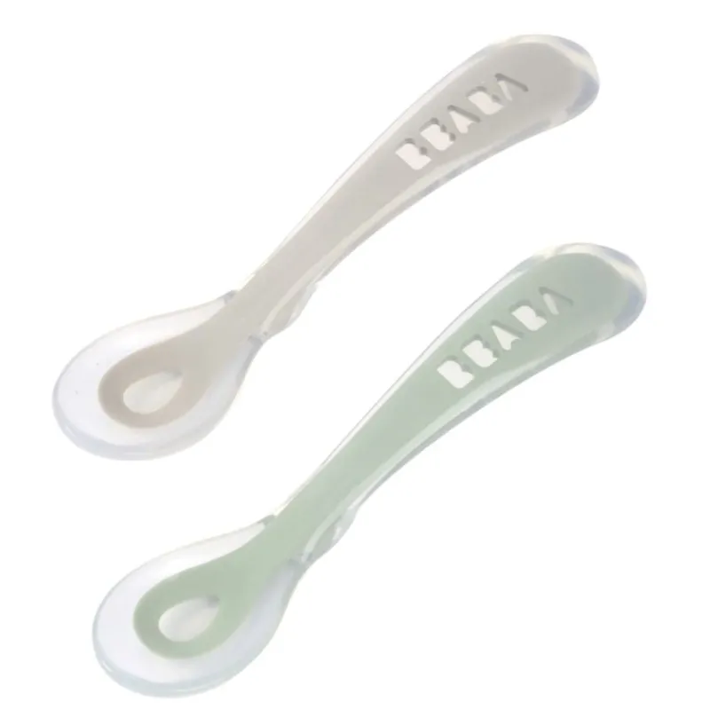 Beaba Second Stage Self Feeding Silicone Spoons