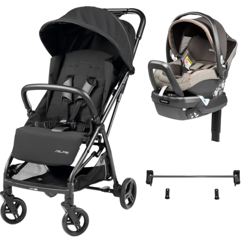 Peg Perego Selfie Stroller + 4-35 Infant Seat Travel System