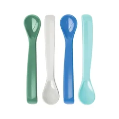 Tiny Twinkle Silicone Baby Spoons 4 Pack