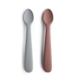 Mushie Silicone Feeding Spoons 2-Pack