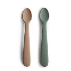 Mushie Silicone Feeding Spoons 2-Pack