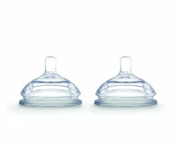 Comotomo Silicone Nipples Med Flow 3-6m