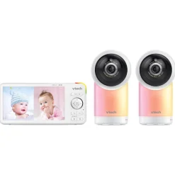 Vtech Smart WiFi Remote Access 360 Degree Pan & Tilt Video Baby Monitor with 5” Display
