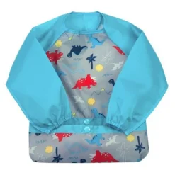 Green Sprouts Snap + Go Easy-Wear Long Sleeve Bibs