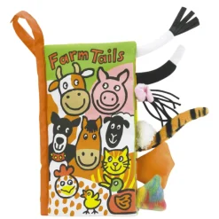 Jellycat Soft Animal Tails Activity Books