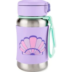 Skip Hop Spark Style Stainless Steel Straw Bottle
