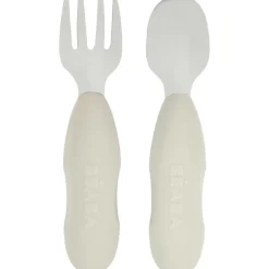 Beaba Stainless Steel Pre-Cutlery Spoon and Fork Set