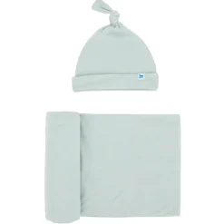 Little Unicorn Stretch Knit Swaddle & Hat Set