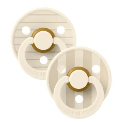 BIBS Studio Collection Natural Rubber Pacifier - 2 Pack