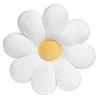 Lambs & Ivy Sweet Daisy White Flower Decorative Pillow