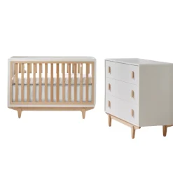 Tulip Juvenile Tate Convertible Crib & 3-Drawer Dresser Combo