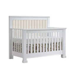 Natart Taylor 5-in-1 Convertible Crib with Fabric Panel