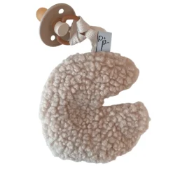 Pip + Phee Teddy Moon Pacifier Holder